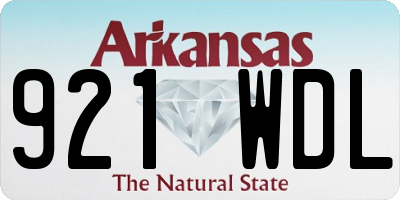 AR license plate 921WDL
