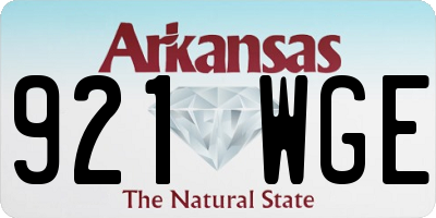 AR license plate 921WGE