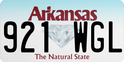 AR license plate 921WGL