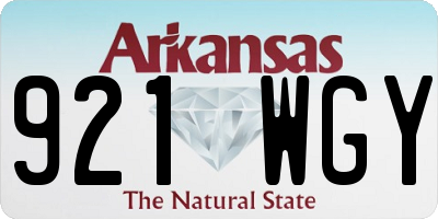 AR license plate 921WGY