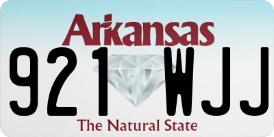 AR license plate 921WJJ