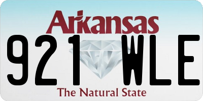 AR license plate 921WLE