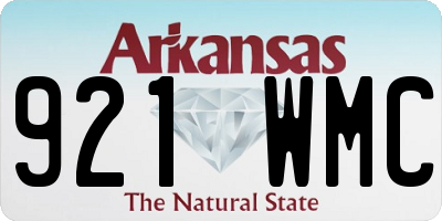 AR license plate 921WMC