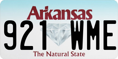 AR license plate 921WME