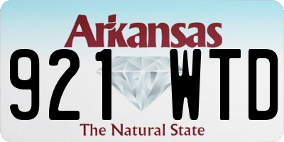 AR license plate 921WTD