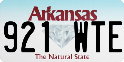 AR license plate 921WTE