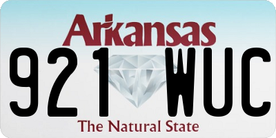 AR license plate 921WUC