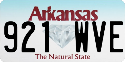 AR license plate 921WVE