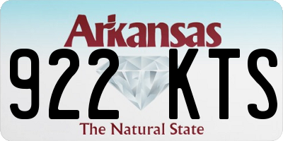AR license plate 922KTS