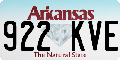 AR license plate 922KVE