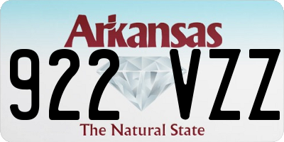 AR license plate 922VZZ
