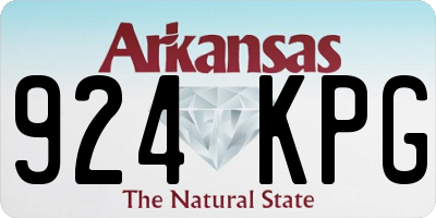 AR license plate 924KPG