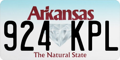 AR license plate 924KPL