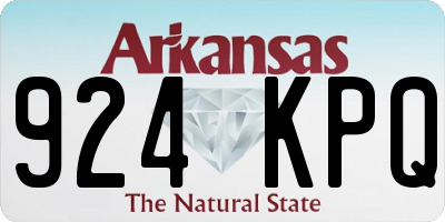 AR license plate 924KPQ