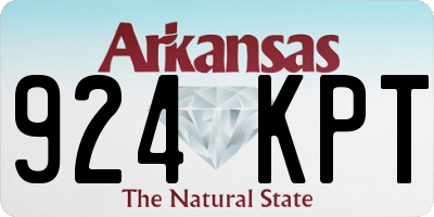 AR license plate 924KPT