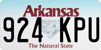 AR license plate 924KPU