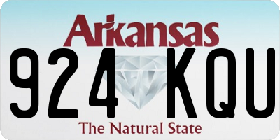 AR license plate 924KQU
