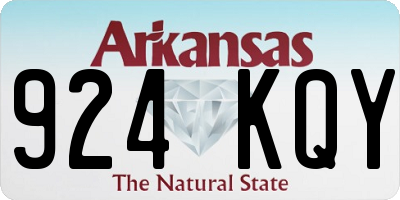 AR license plate 924KQY
