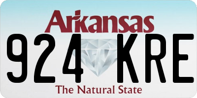 AR license plate 924KRE