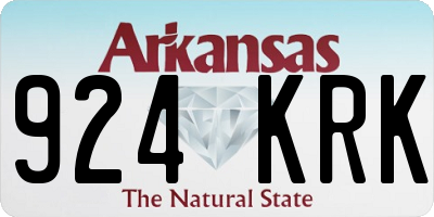 AR license plate 924KRK