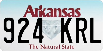 AR license plate 924KRL