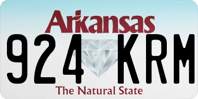 AR license plate 924KRM