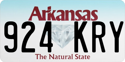AR license plate 924KRY