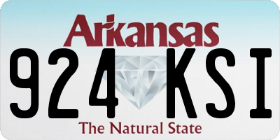 AR license plate 924KSI