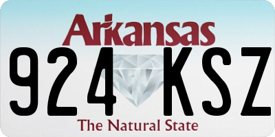 AR license plate 924KSZ
