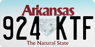 AR license plate 924KTF