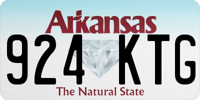 AR license plate 924KTG