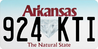 AR license plate 924KTI