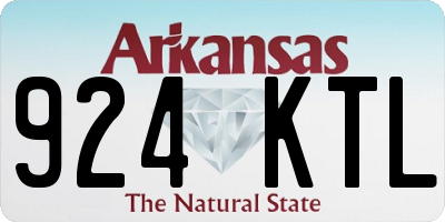 AR license plate 924KTL