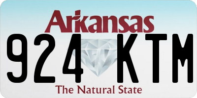 AR license plate 924KTM