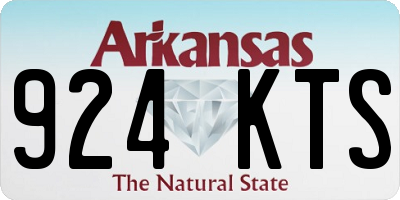 AR license plate 924KTS