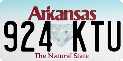 AR license plate 924KTU