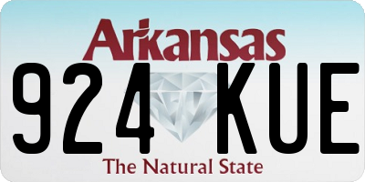 AR license plate 924KUE