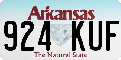 AR license plate 924KUF