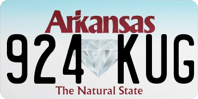 AR license plate 924KUG
