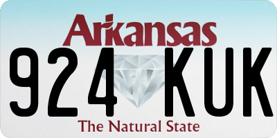 AR license plate 924KUK