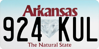 AR license plate 924KUL