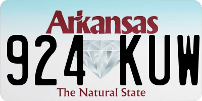 AR license plate 924KUW