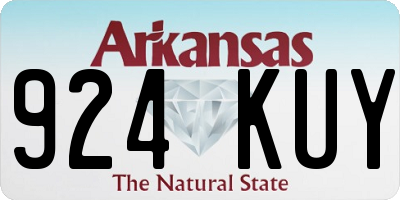 AR license plate 924KUY