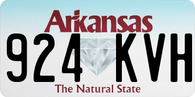 AR license plate 924KVH