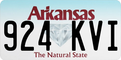 AR license plate 924KVI