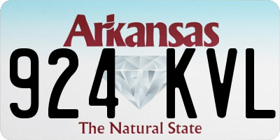 AR license plate 924KVL