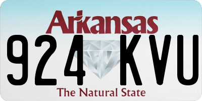 AR license plate 924KVU