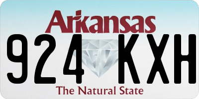 AR license plate 924KXH