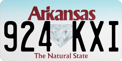 AR license plate 924KXI