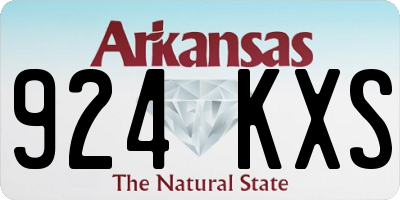 AR license plate 924KXS